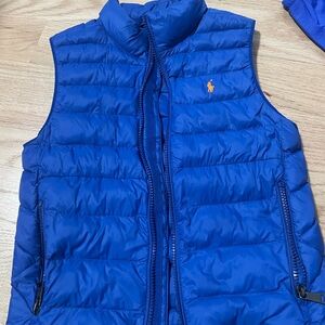 Ralph Lauren Blue Puffer Vest